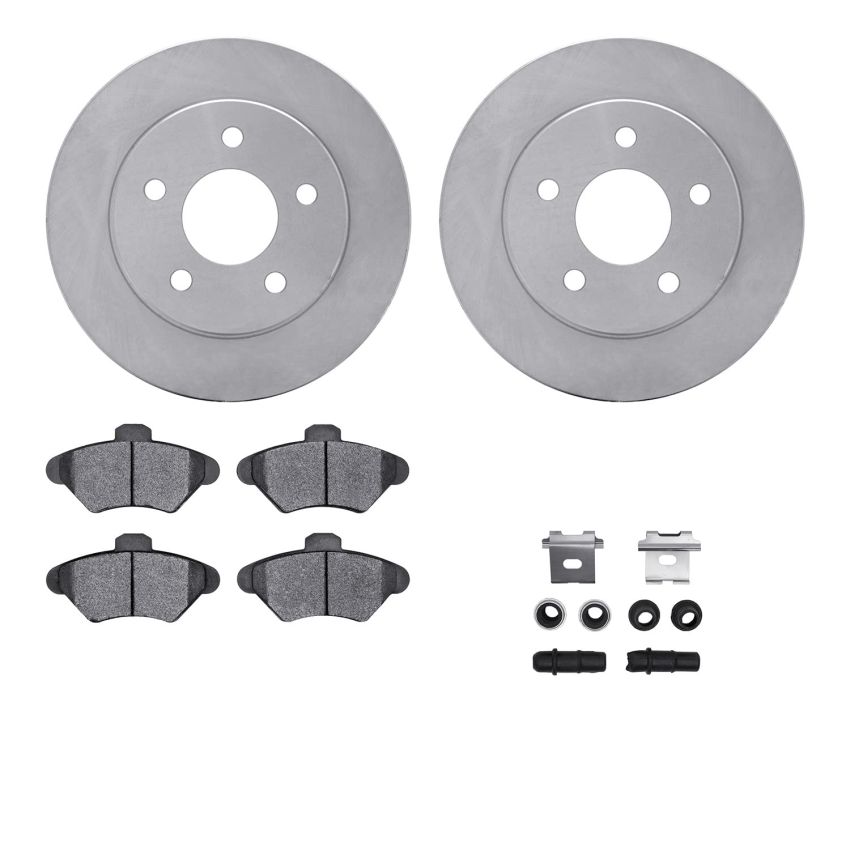 Dynamic Friction 6612-54011 Rotor Kit