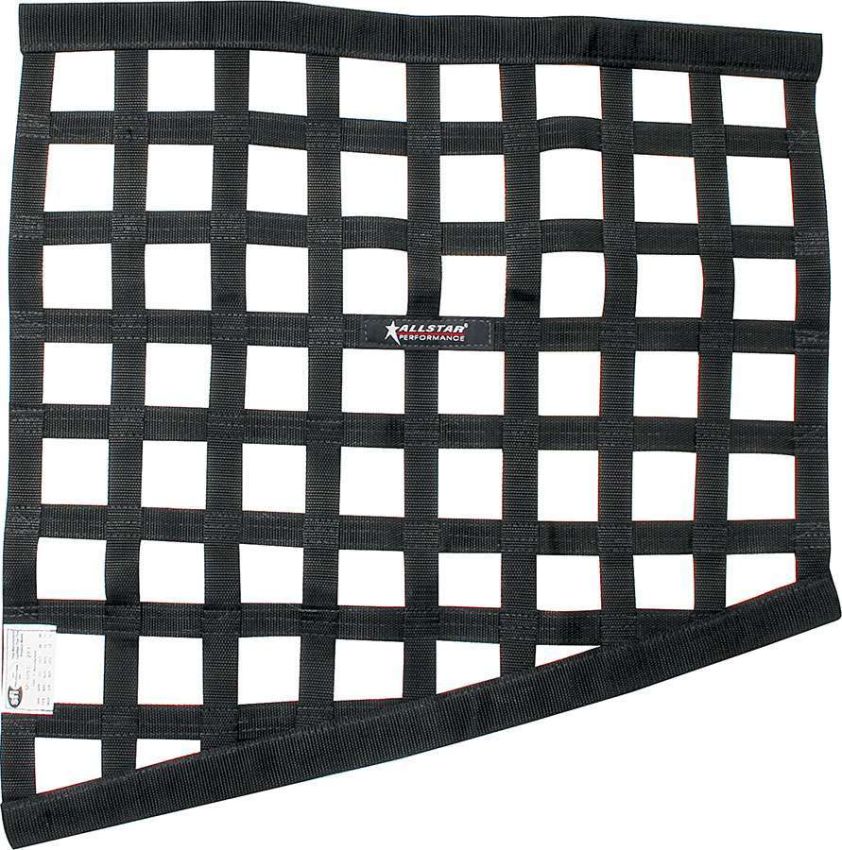 ALLSTAR PERFORMANCE ALL10289 Window Net Border Style Drag Black SFI