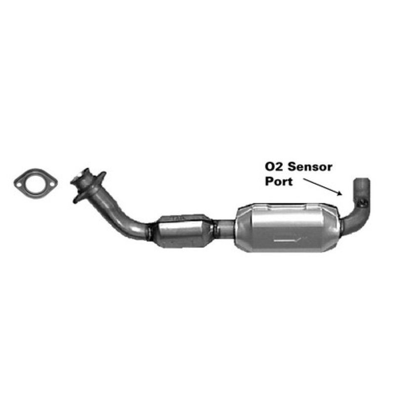 AP Exhaust CATCO 912613 CARB (CA, CO, NY, ME) Compliant Direct Fit OBDII Converter