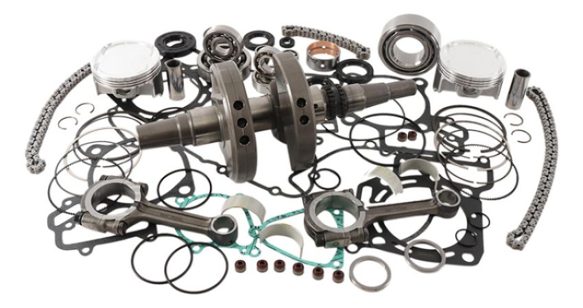 Vertex Pistons WR101-164 08-11 KRF 750 Teryx 4x4/05-11 KVF 750 Brute Force 4x4i Complete Engine Rebuild Kit