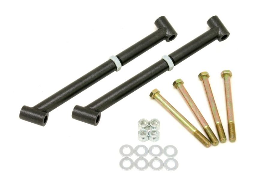 BMR Suspension RB002H BMR 68-72 A-Body Control Arm Reinforcement Braces - Black Hammertone