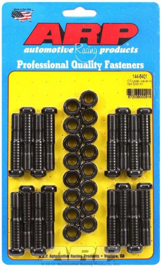 ARP ARP144-6401 SBM Rod Bolt Kit - Fits 318/340/360