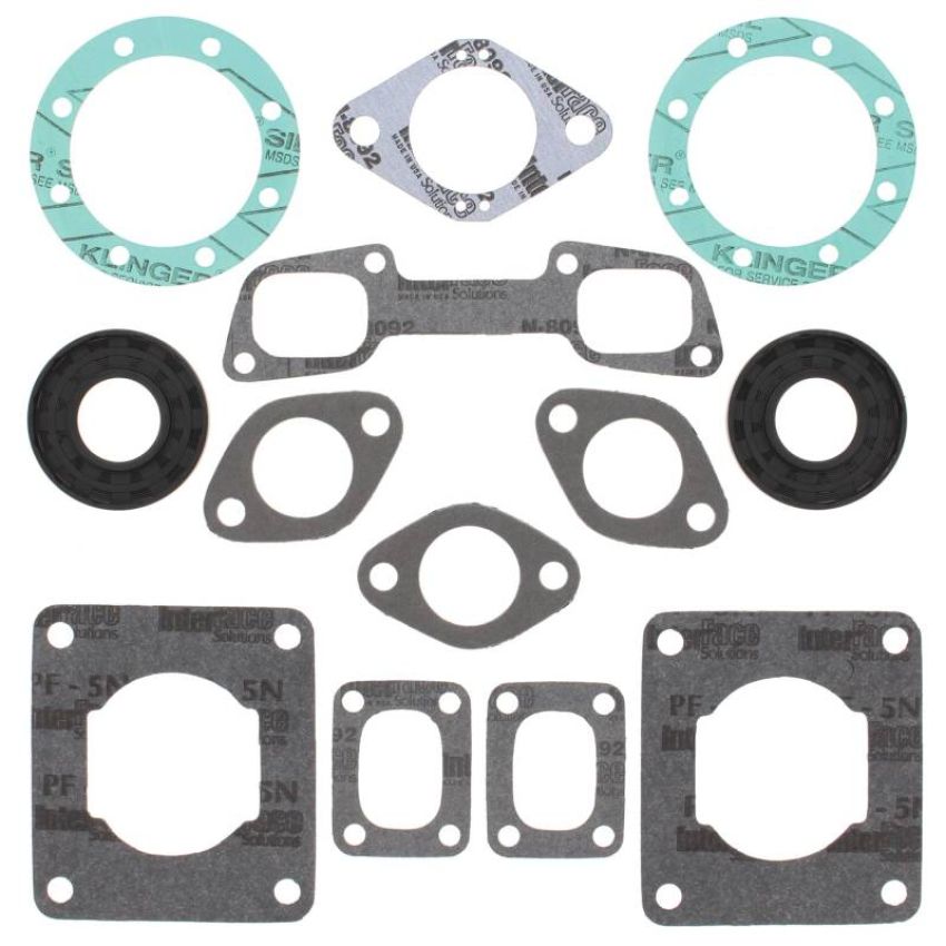 Vertex Pistons 711037 Vertex Gaskets  Hirth 260R FC/2 Complete Gasket Kit w/ Oil Seals