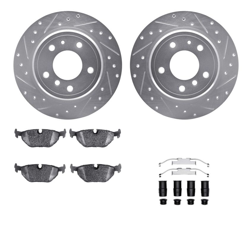 Dynamic Friction 7512-31023 Rotor Kit