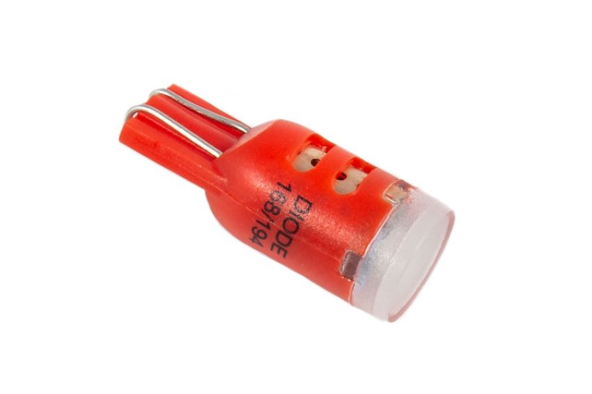 Diode Dynamics DD0030S 194 LED Bulb HP5 LED - Red (Single)