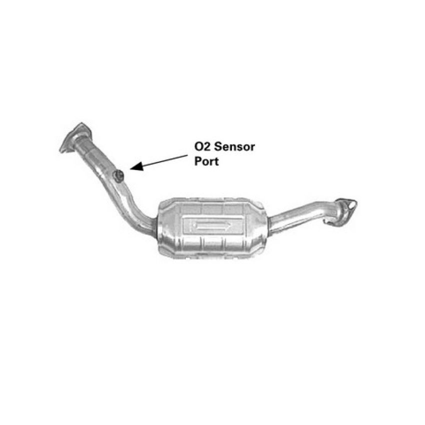 AP Exhaust CATCO 775362 CARB (CA, CO, NY, ME) Compliant Direct Fit OBDII Converter