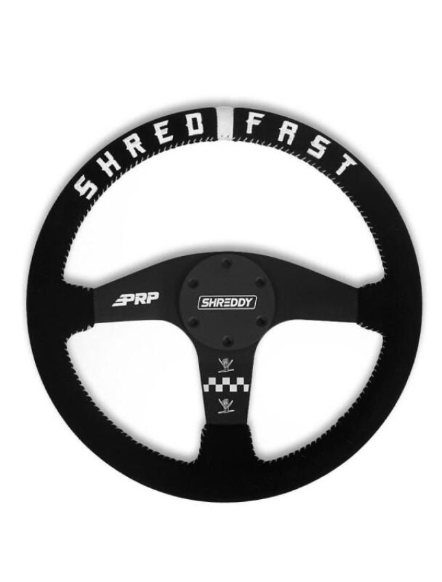 PRP Seats SHRDYG257 PRP x Shreddy Shred Fast Steering Wheel - Flat