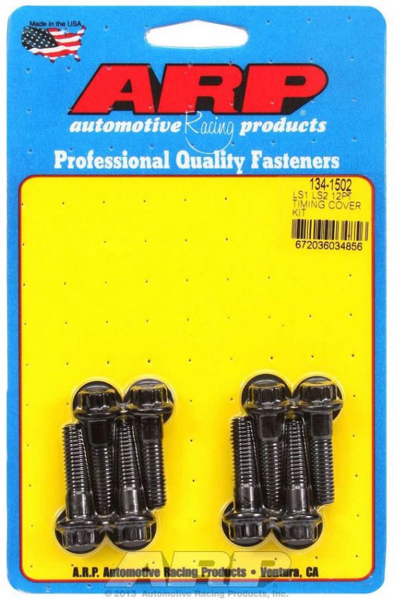 ARP ARP134-1502 Timing Cover Bolt Kit - 12pt. LS1/LS2