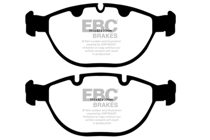 EBC Brakes DP31472C Redstuff Ceramic Low Dust Brake Pads