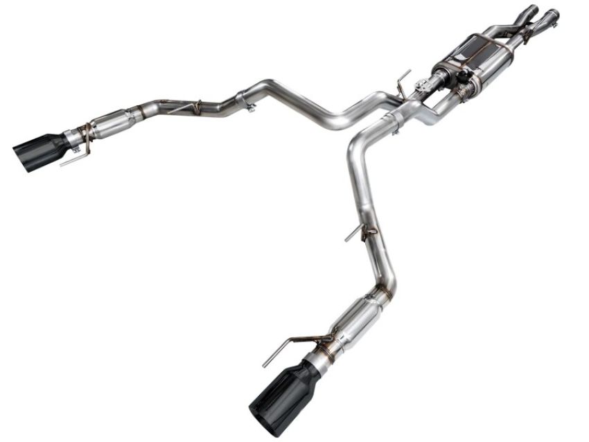 AWE Tuning 3025-33356 AWE Gen 3 Ford Raptor SwitchPath Exhaust  - Diamond Black Tips