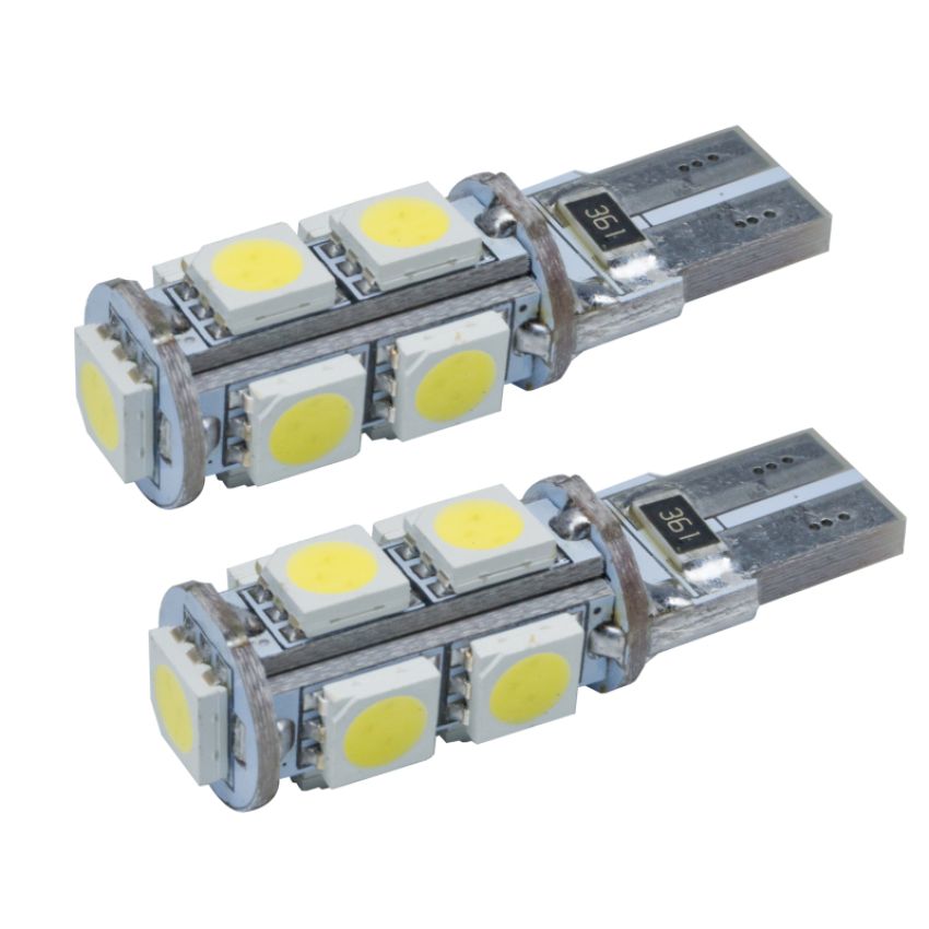 Oracle Lighting 4801-001 ORACLE Lighting T10 5 LED 3 Chip SMD Bulbs (Pair) - Cool White