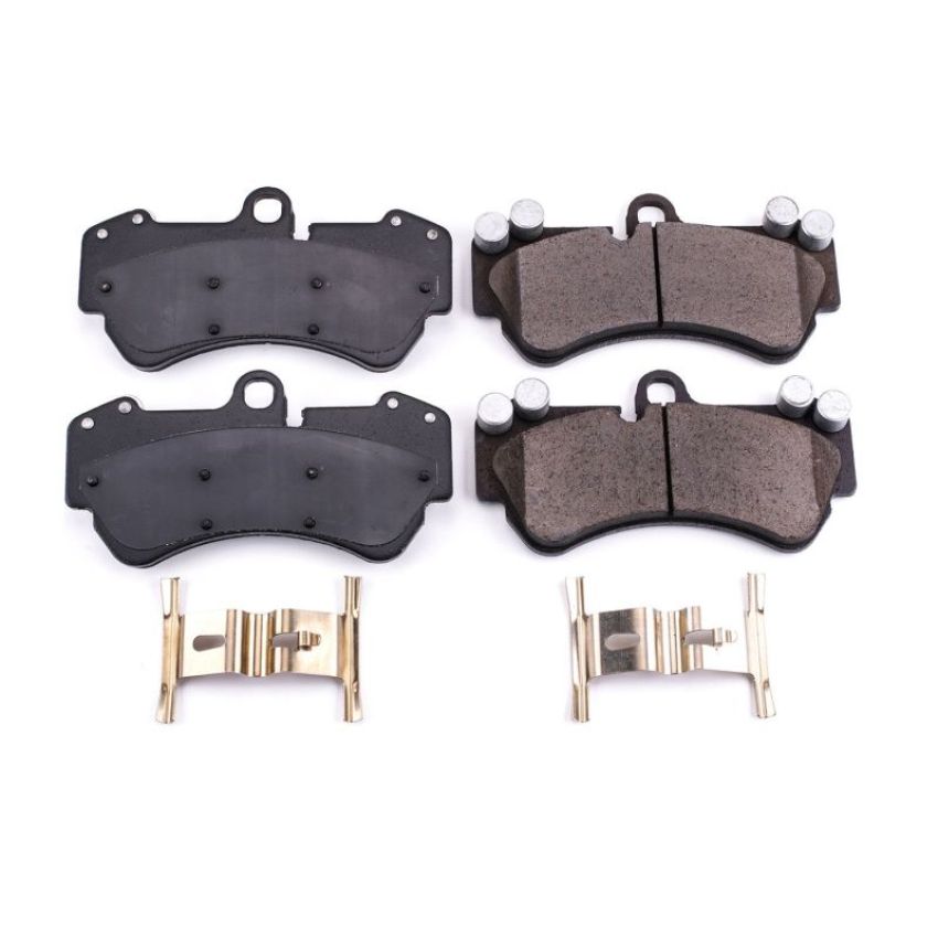 PowerStop 17-1007 PowerStop - Z17 Low-Dust Ceramic Brake Pads with Hardware