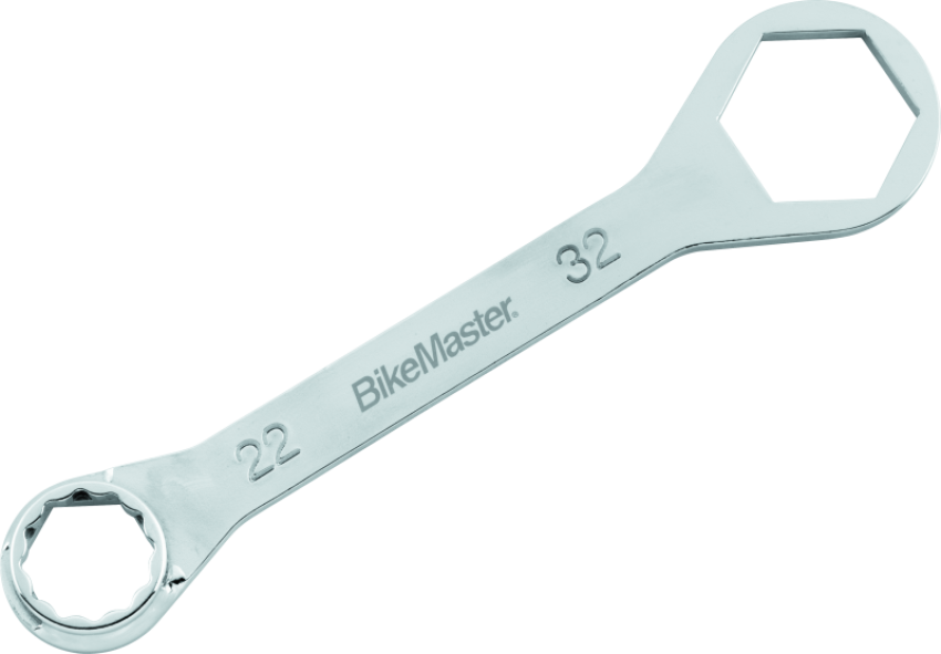 BikeMaster 150340 Rider Wrench - 32mm 6-pt x 22mm 12-pt
