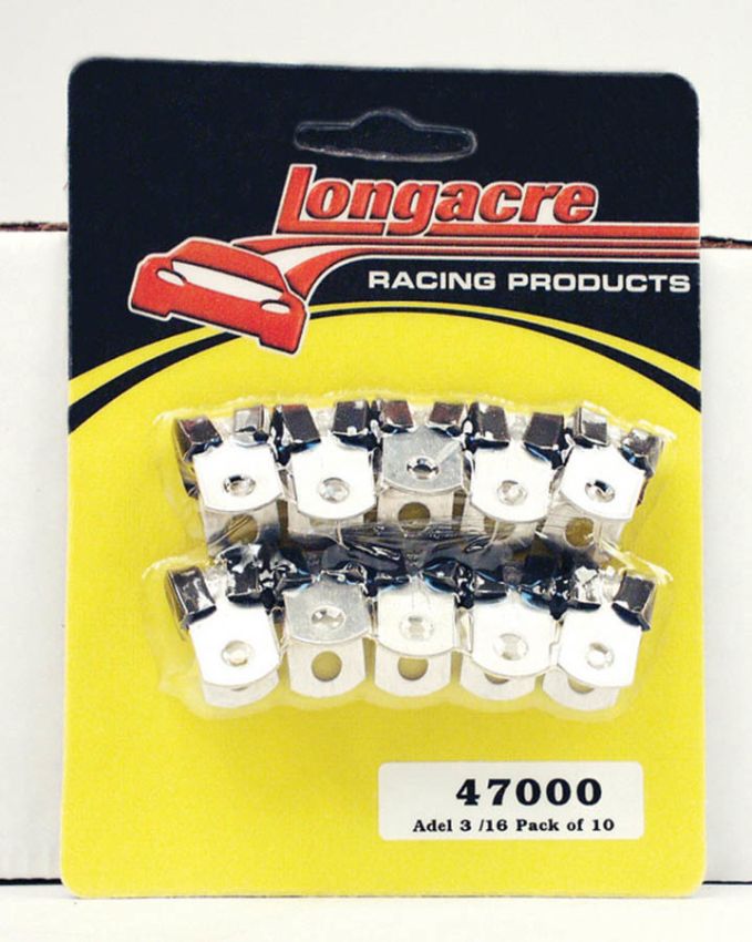 LONGACRE LON52-47000 Line Clamps 3/16in 10pk