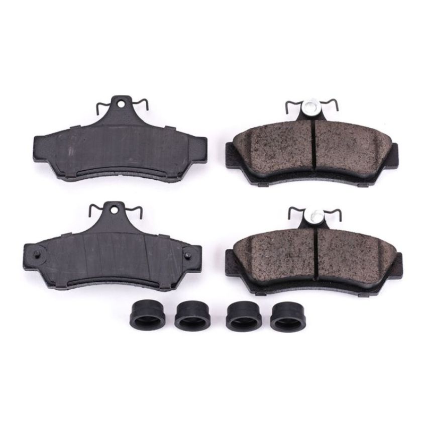 PowerStop 17-1048 PowerStop - Z17 Low-Dust Ceramic Brake Pads with Hardware