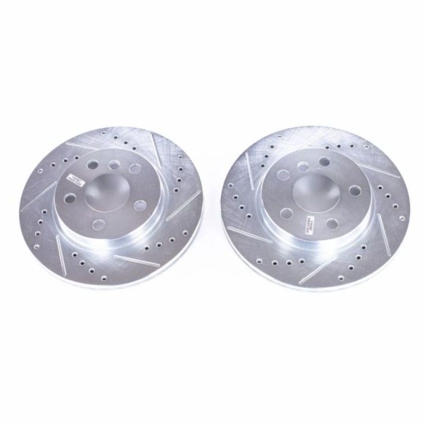 PowerStop EBR1659XPR PowerStop Evolution Performance Drilled, Slotted & Plated Brake Rotor Pair