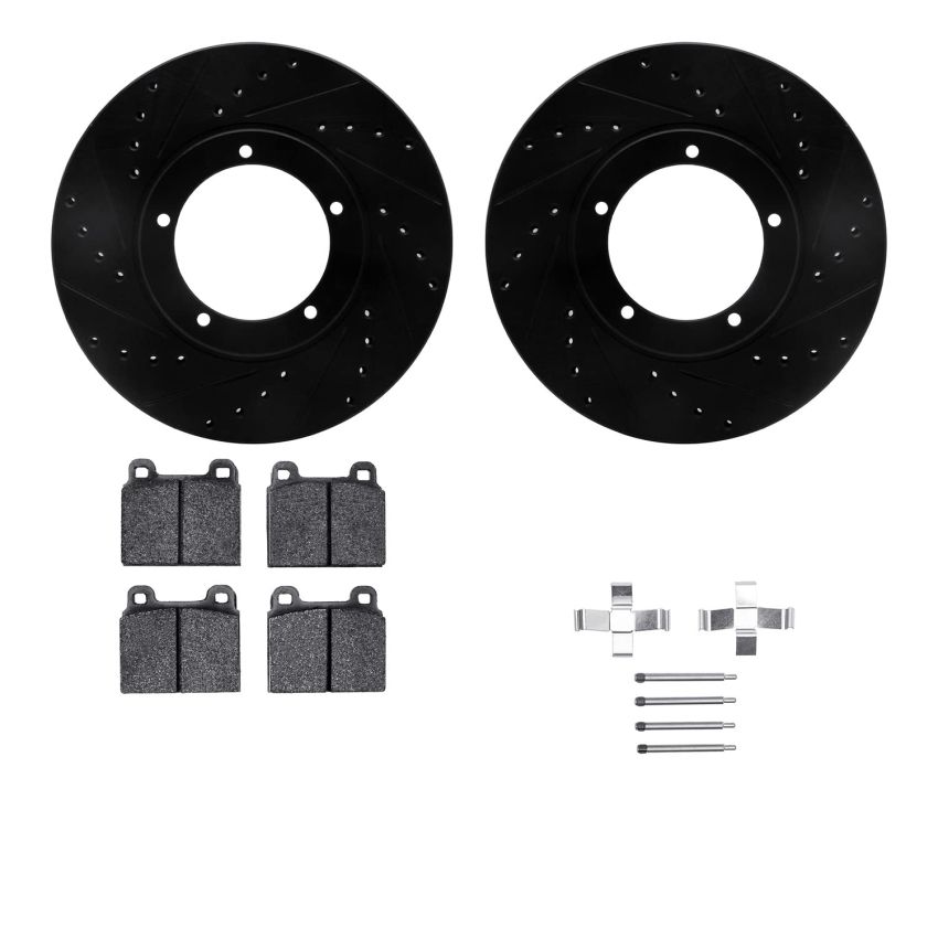 Dynamic Friction 8512-02004 Rotor Kit