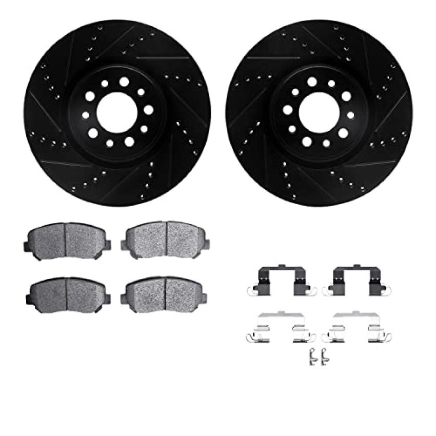 Dynamic Friction 8512-42055 Rotor Kit
