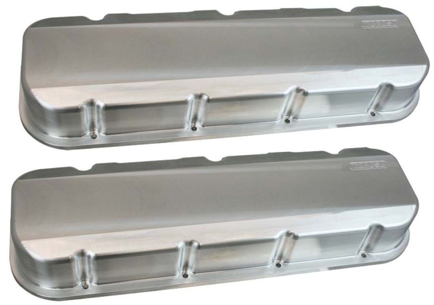 Moroso 68469 Chevrolet Big Block (w/Symmetrical Port/Stock Heads) Valve Cover - 3in - Aluminum