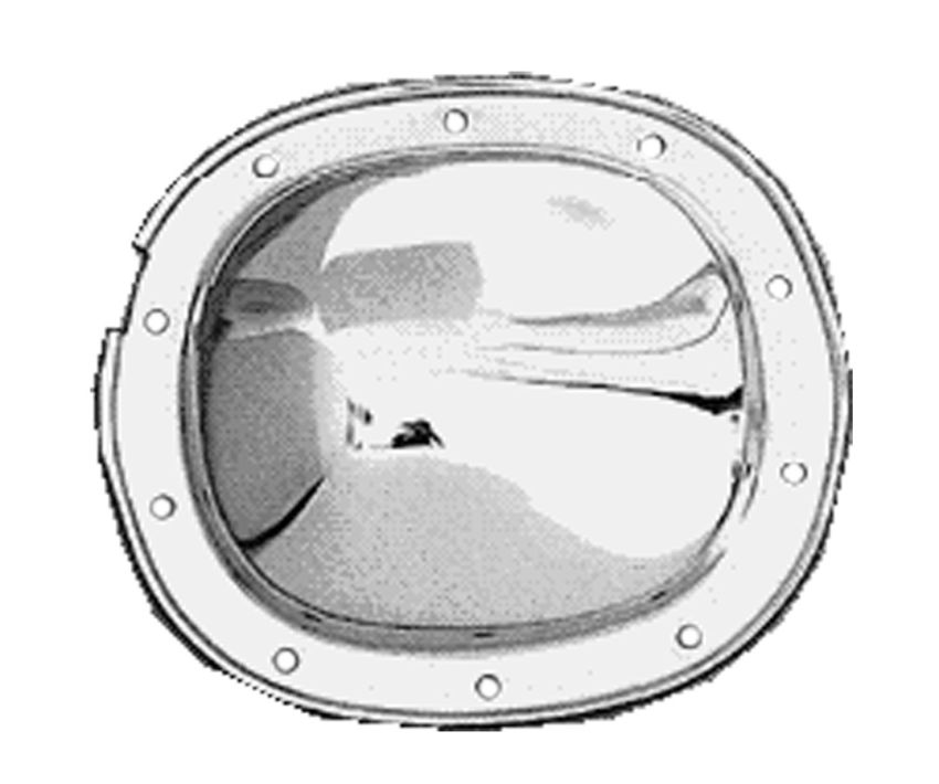 TRANS-DAPT TRA8786 Differential Cover Kit Chrome GM 7.5 7.6 R/G