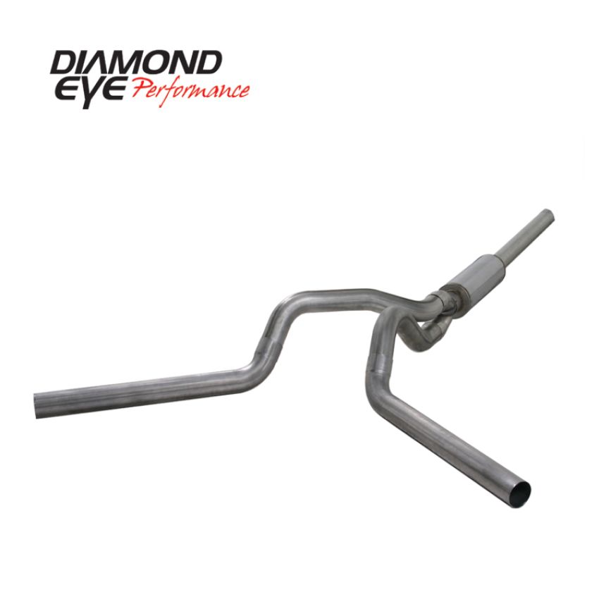 Diamond Eye Performance K4236S Diamond Eye KIT 4in CB DUAL SS: 2004.5-2007.5 DODGE CUMMINS 600