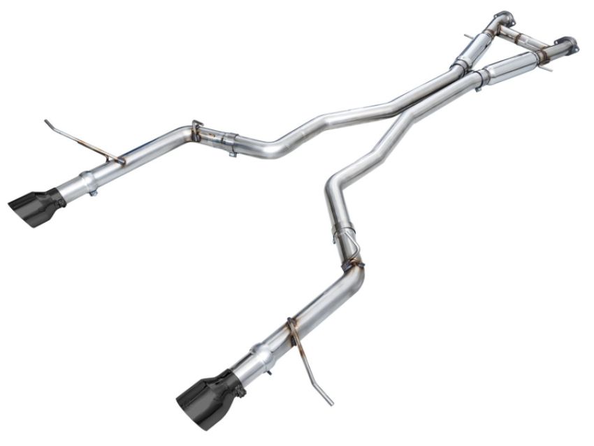 AWE Tuning 3020-33952 18-23 Dodge Durango SRT & Hellcat Track Edition Exhaust - Diamond Black Tips