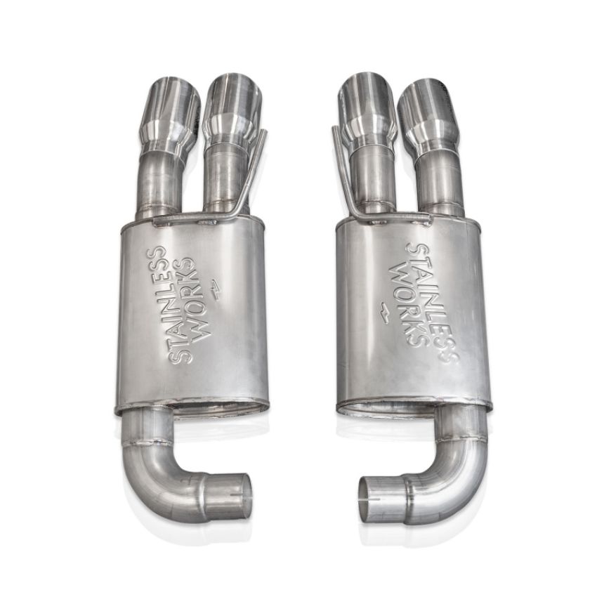 Stainless Works M18ABL 18-21 Mustang GT Axleback Legend Exhaust