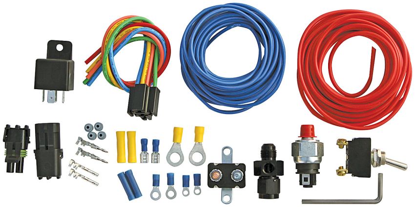 ALLSTAR PERFORMANCE ALL76198 Nitrous Pressure Control Kit w/-6an Adapter