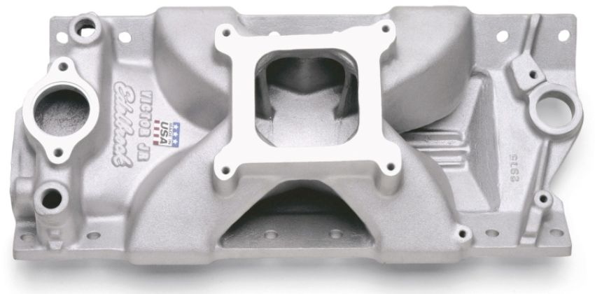 EDELBROCK EDE2975 SBC Victor Jr. Manifold - 262-400