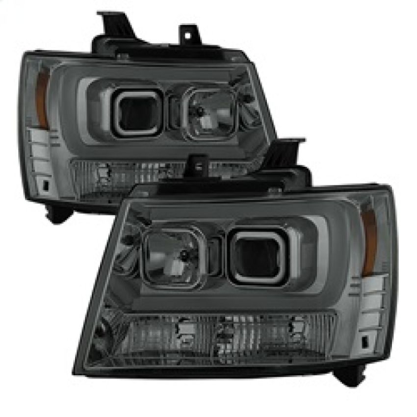 SPYDER 5082589 Projector Headlights - Version 2 - Light Bar DRL - Smoke