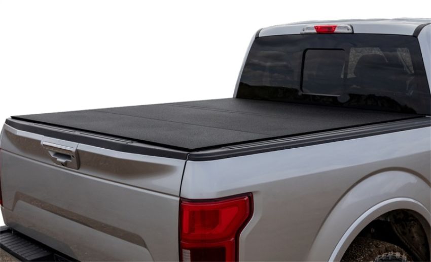 Access B3010079 LOMAX Tri-Fold Cover 2022+ Ford Maverick 4ft 5in Bed - Black Urethane