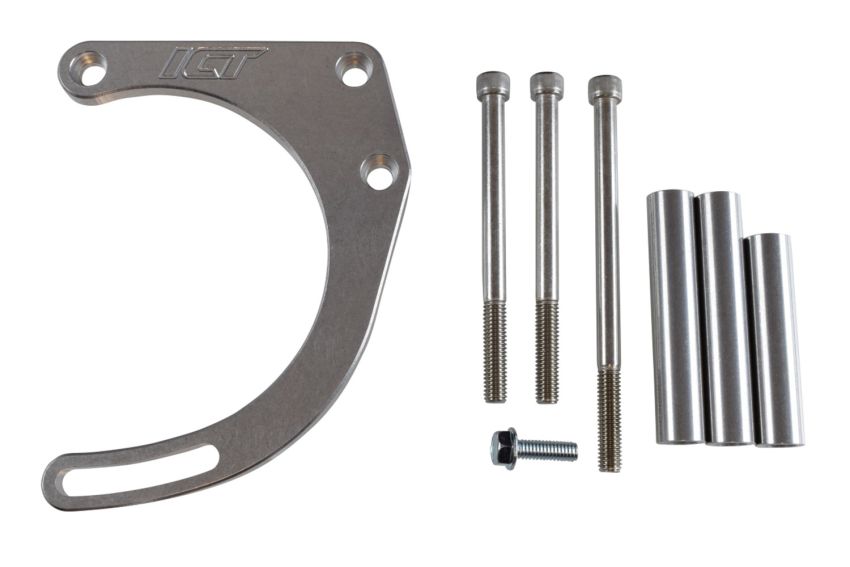 ICT BILLET ICT551672E SBC Billet Low Mount Alt ernator Bracket