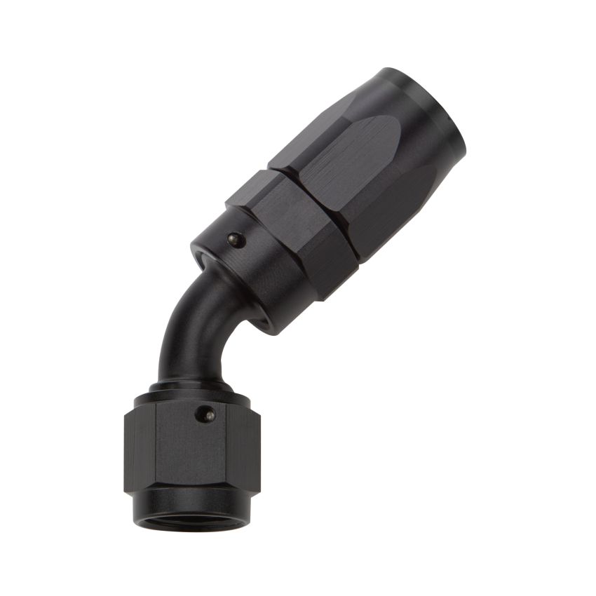 ALLSTAR PERFORMANCE ALL49334 Reusable Hose End Black 45 Deg Elbow -10