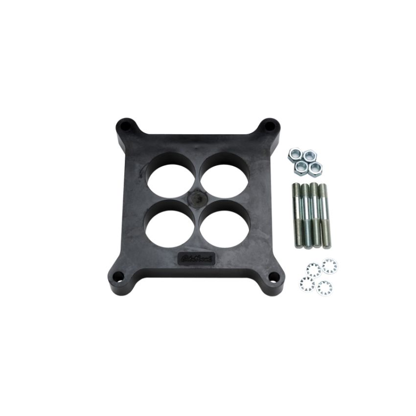 EDELBROCK EDE8711 Carburetor Spacer - 1in 4-Hole