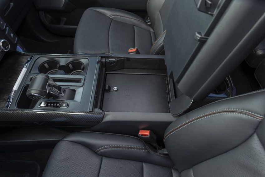 Tuffy Products 376-01-A Tuffy Ford F150 Console Safe W/ Combo Lock For W/ Flow Thru Console