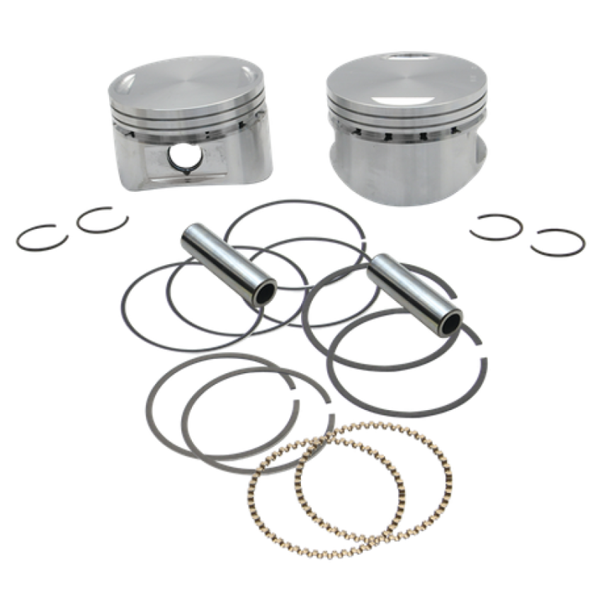 S&S Cycle 92-1941 84-99 BT 3-5/8in x 5in .010 Piston Set