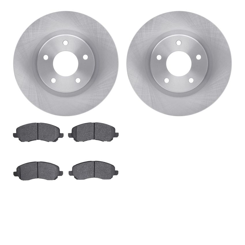 Dynamic Friction 6502-39136 Rotor Kit