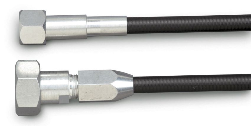 LOKAR LOKSP-1500U Speedometer Cable Kit U-Cut-To-Fit Black