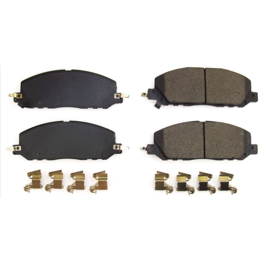 PowerStop 17-2230 PowerStop - Z17 Low-Dust Ceramic Brake Pads with Hardware