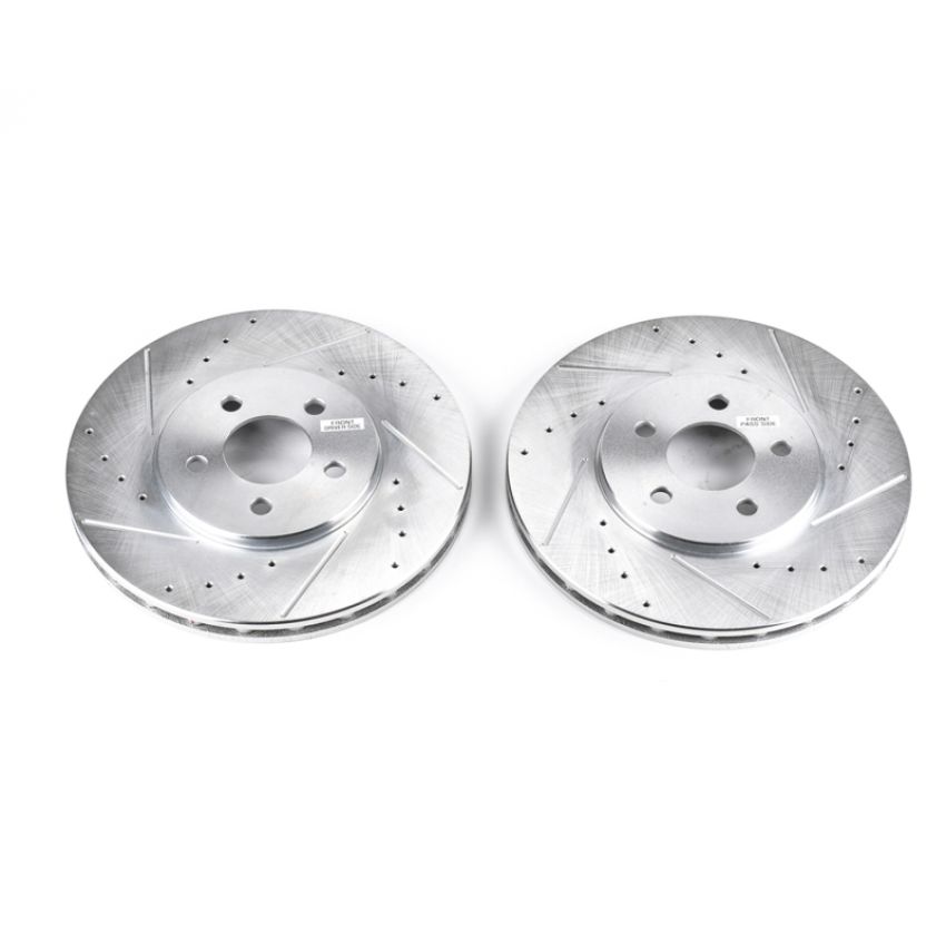 PowerStop AR8342XPR PowerStop Evolution Performance Drilled, Slotted & Plated Brake Rotor Pair