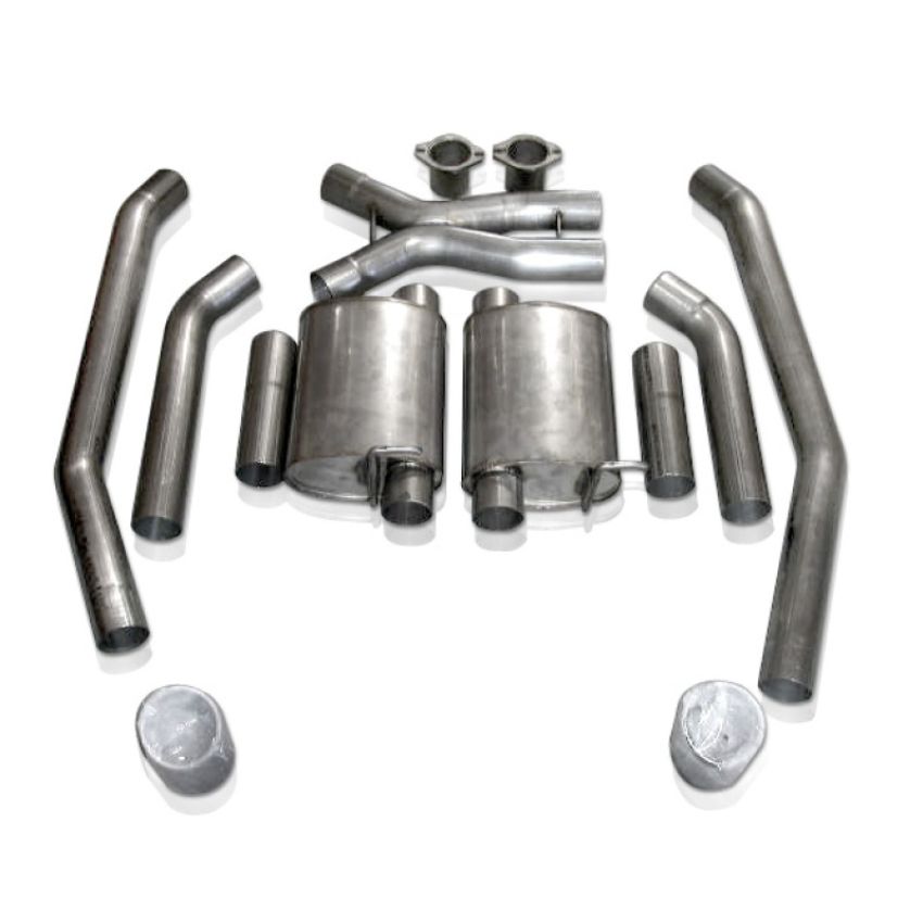 Stainless Works 05GTOCTMCB Pontiac GTO 2005-2006 Exhaust Chambered (w/x-pipe)