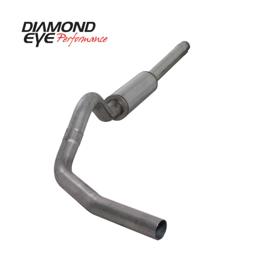 Diamond Eye Performance K4310S Diamond Eye KIT 4in CB SGL SS: 94-97 FORD 7.3L F250/F350 PWRSTROKE