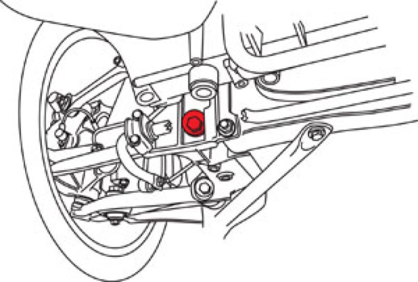 SPECIALTY PRODUCTS COMPANY 72645 PORSCHE REAR TOE CAM