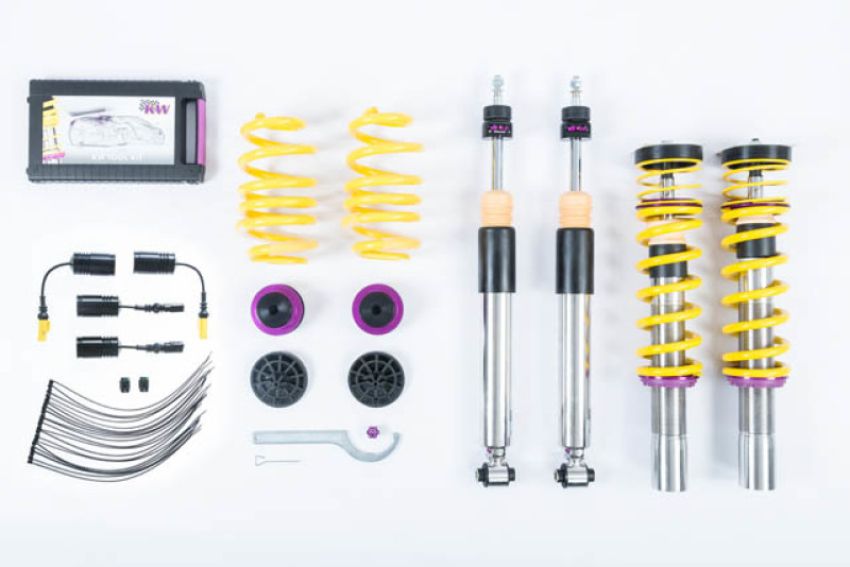 KW 352100BR Coilover Kit V3 2018+ Audi S5 (B9) Coupe w/ Electronic Dampers