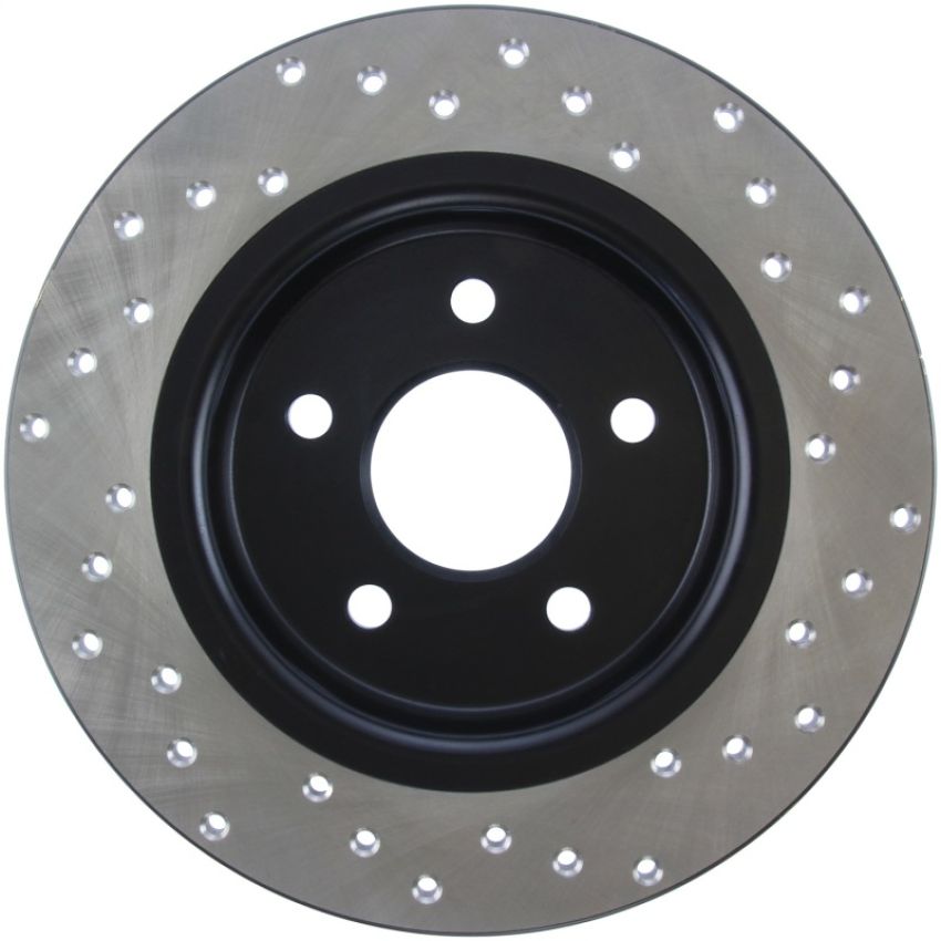 Stoptech 128.39039R Drilled Sport Brake Rotor