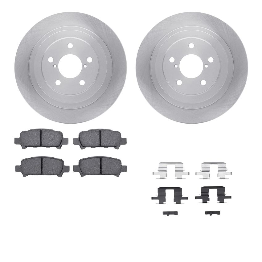 Dynamic Friction 6512-13183 Rotor Kit