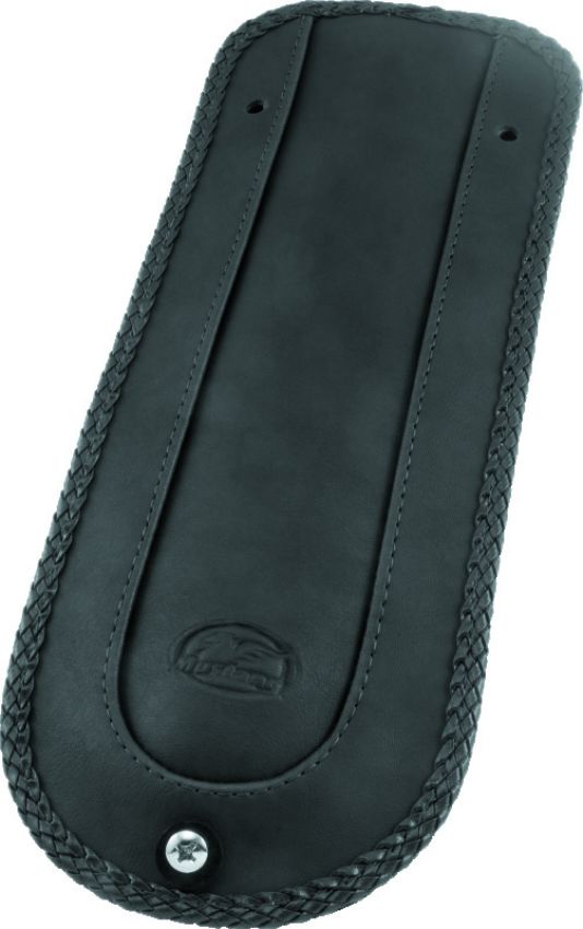 Mustang Motorcycle 78112 Mustang 00-17 Harley Softail FLSTS, FLSTN, FLSTC w/Stud Plate Fender Bib - Black