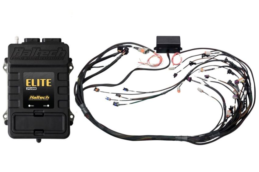 Haltech HT-151366 Elite 2500 Terminated Harness ECU Kit w/EV1 Injector Connectors