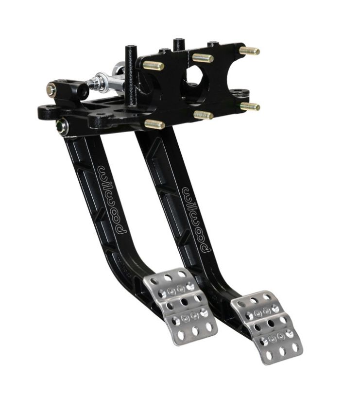 Wilwood 340-15075 Adjustable-Trubar Dual Pedal - Brake / Clutch - Rev. Swing Mount -6.25:1 Brake 5.1:1 Clutch