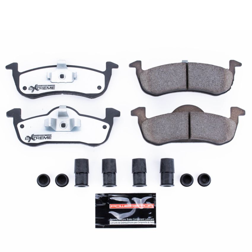 PowerStop Z36-1279 PowerStop - Z36 Truck and SUV Carbon-Fiber Ceramic Brake Pads with Hardware Kit